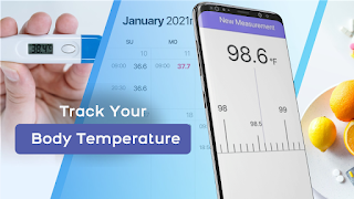 Body Temperature Thermometer اسکرین شاٹ 1