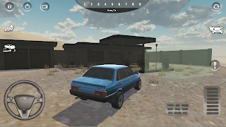 Russian Car Simulator Poster