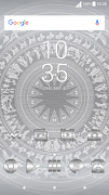 Silver Drum Xperia Theme screenshot 2