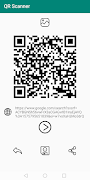 برنامه‌نما QR code reader & barcode scan عکس از صفحه