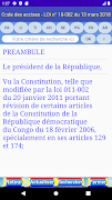 Code des accises RDC 스크린샷 1