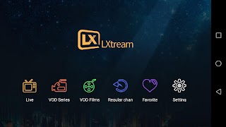 Lxtream Player स्क्रीनशॉट 1