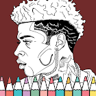 African American Coloring Book simgesi