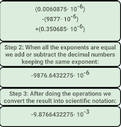 Add Scientific Notation تصوير الشاشة 1