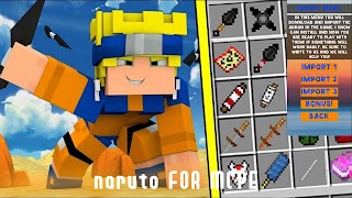 Naruto Mod for Minecraft PE imagem de tela 4