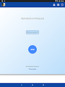 Alphabetical Notepad 截图 4