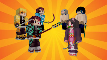 Demon Slayer Mod for Minecraft Cartaz