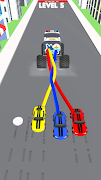 Car Pulling 3D Plakat