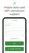برنامهنما DNS Changer عکس از صفحه