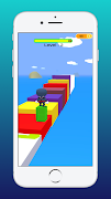 Stacker Run 3D : Fun Play Ekran Görüntüsü 1