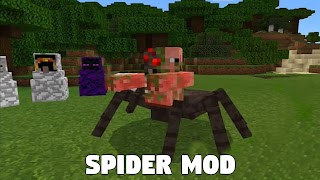 Spider Mod for Minecraft PE captura de pantalla 6