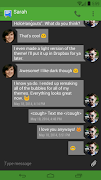 EvolveSMS Theme - Envy HH captura de pantalla 3