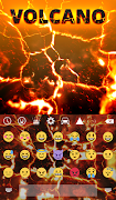 Volcano Live Wallpaper Theme syot layar 3