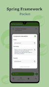 Spring Framework Pocket capture d'écran 3