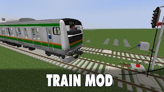Train Mod for Minecraft PE Plakat