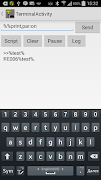 JAVAD Terminal screenshot 2