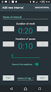 Interval Training Timer capture d'écran 2