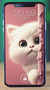 Kitty Cat Lock Screen screenshot 7
