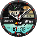 ”Hybrid RAKTAM WD15 Watch face
