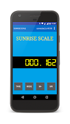 SUNRISE SCALE الملصق