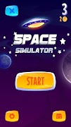 Space simulator imagem de tela 1