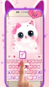 Teclado Cute Kitty imagem de tela 1
