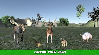برنامه‌نما Forest Animals Simulator عکس از صفحه