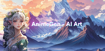 AnimeGen - AI Art Generator Plakat
