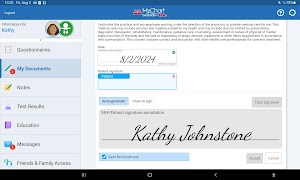 MyChart Bedside syot layar 4