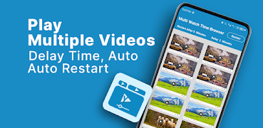 برنامه‌نما Multi Watch Time Browser عکس از صفحه