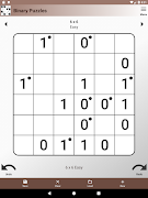 Binary Puzzles اسکرین شاٹ 6