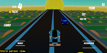 Sunset Racing تصوير الشاشة 4