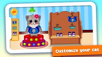 برنامه‌نما Cat games for kids: shop games عکس از صفحه