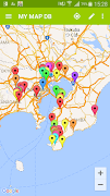 MY MAP DB Plakat