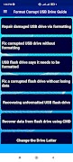 Format Corrupt USB Drive Guide Plakat