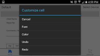 Requisition Form captura de pantalla 3