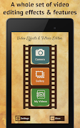 Video Effects & Filters Editor captura de pantalla 5