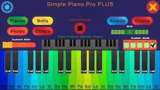 برنامه‌نما Simple Piano Pro PLUS عکس از صفحه