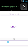 Vibration Control App تصوير الشاشة 2