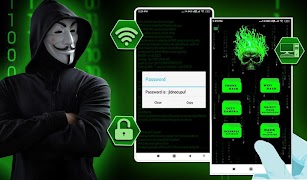Hacker App: Wifi Password Hack plakat