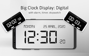 Poster Grande Orologio Digitale