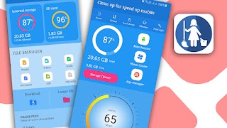 برنامه‌نما Clean up for speed up mobile عکس از صفحه