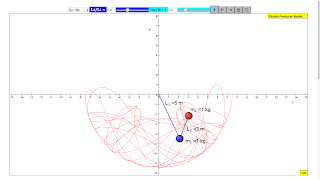 Double Pendulum Simulator screenshot 2