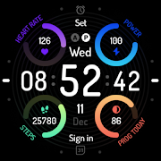 Colorful spin Watch Face screenshot 4