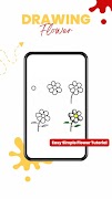 Learn to Draw Flowers: Easily capture d'écran 5