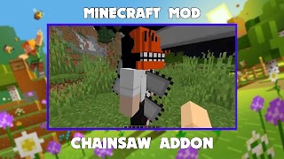 Chainsaw Mod for Minecraft PE screenshot 1
