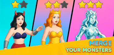 Monster Draft : Merge Runner screenshot 5