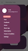 برنامه‌نما Reminder Hub عکس از صفحه