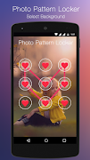 Foto Pattern Lock Screen Screenshot 3