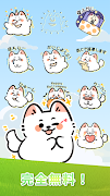 Cute Samoyed - WAStickerApps Screenshot 3